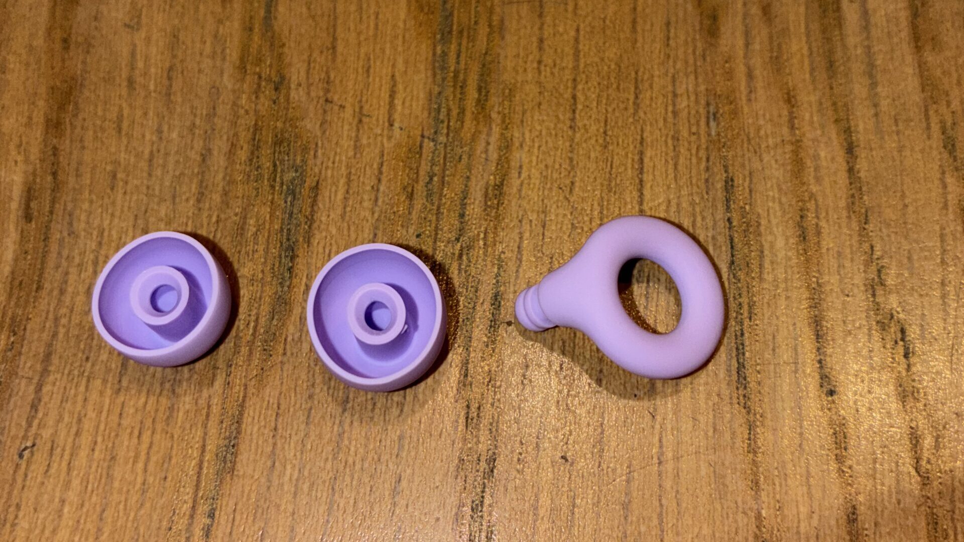 Loop Quietのリングとチップを外した分解写真
